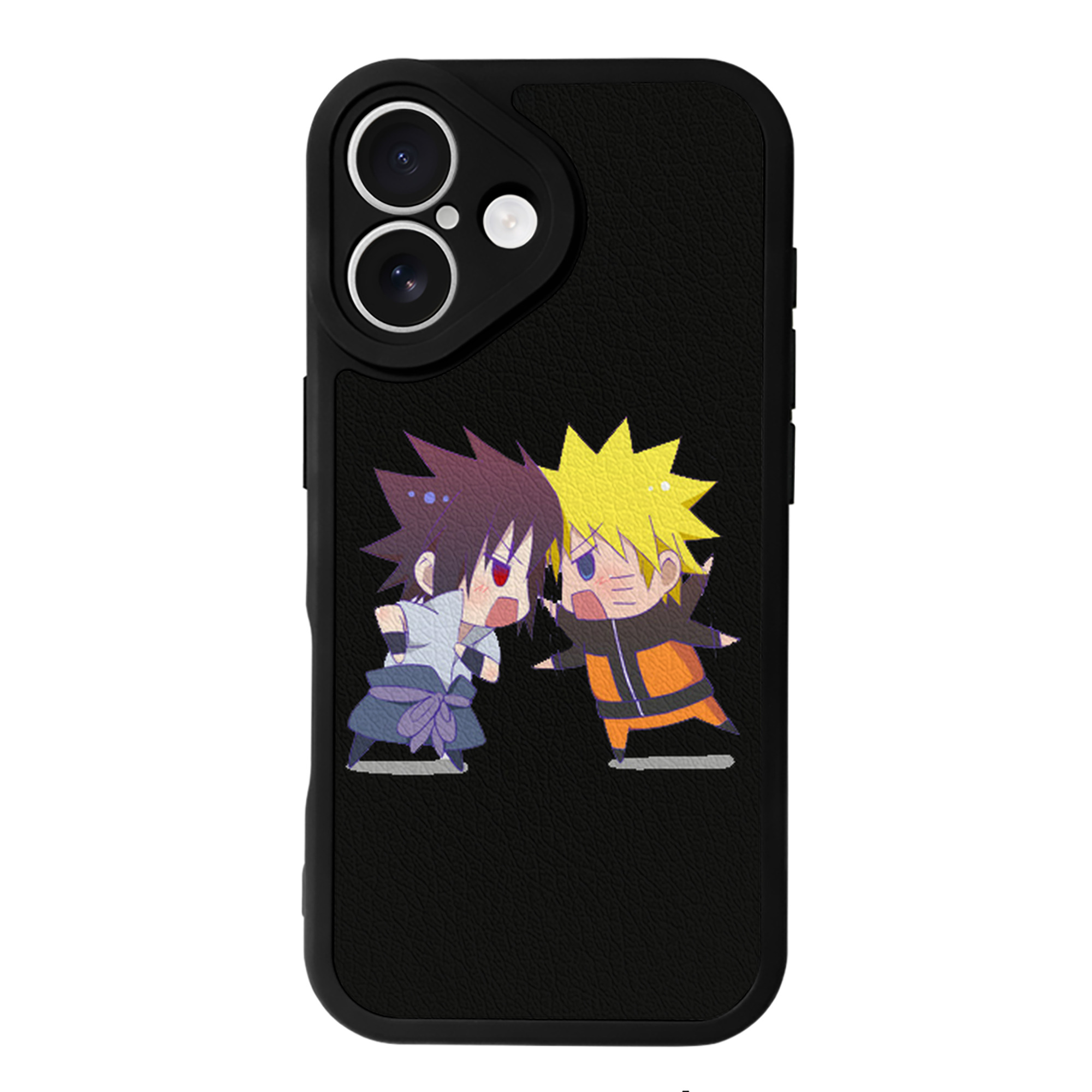 （画像用） NARUTO -ナルト- うずまき ナルト Uzumaki Naruto 【iPhone 16シリーズ対応】シリコンスマホケース（レザー調） 材質：シリコン